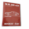 Werkstatthandbuch / Karosserie Renault Fuego R1360 - R1362 Stand Januar 1980