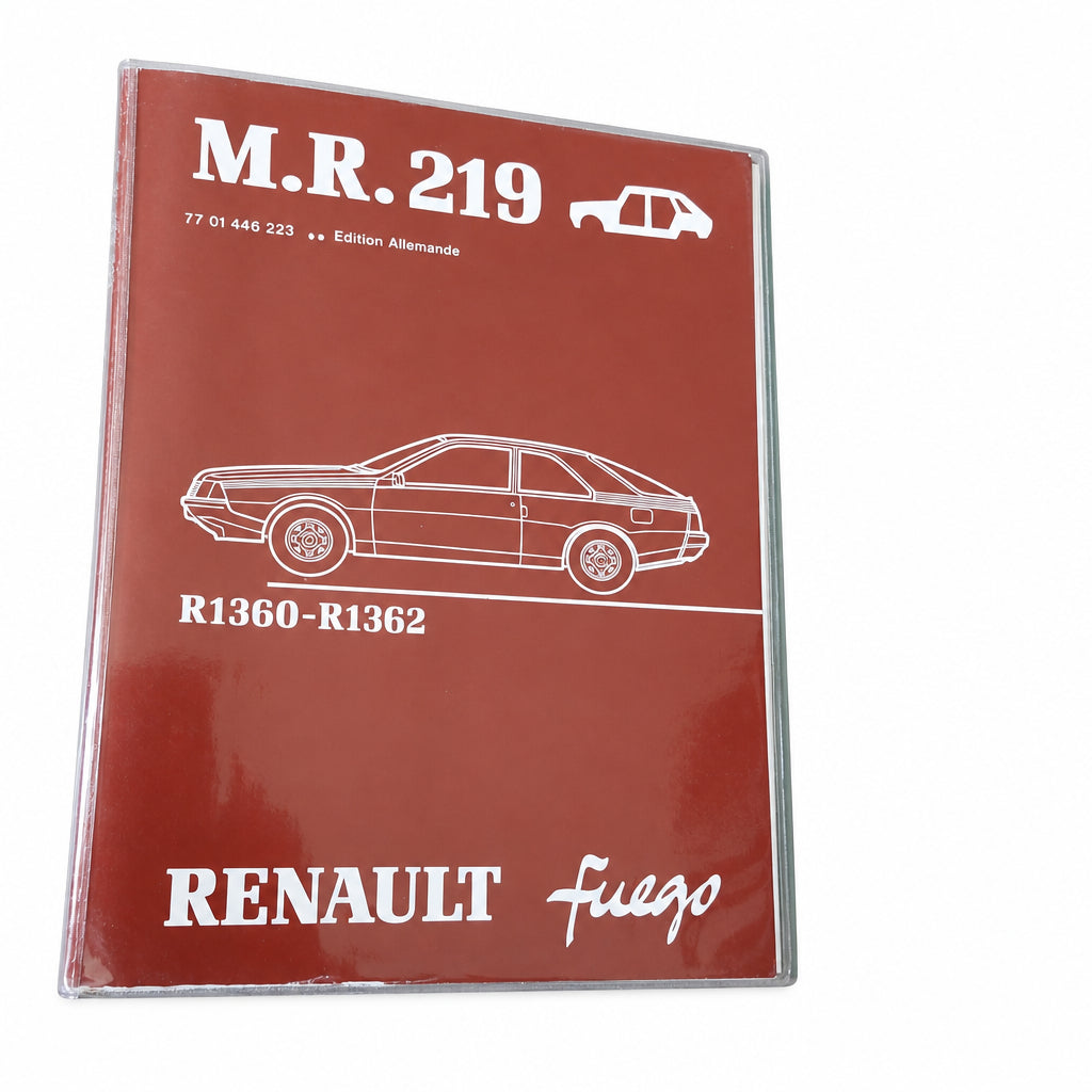 Werkstatthandbuch / Karosserie Renault Fuego R1360 - R1362 Stand Januar 1980