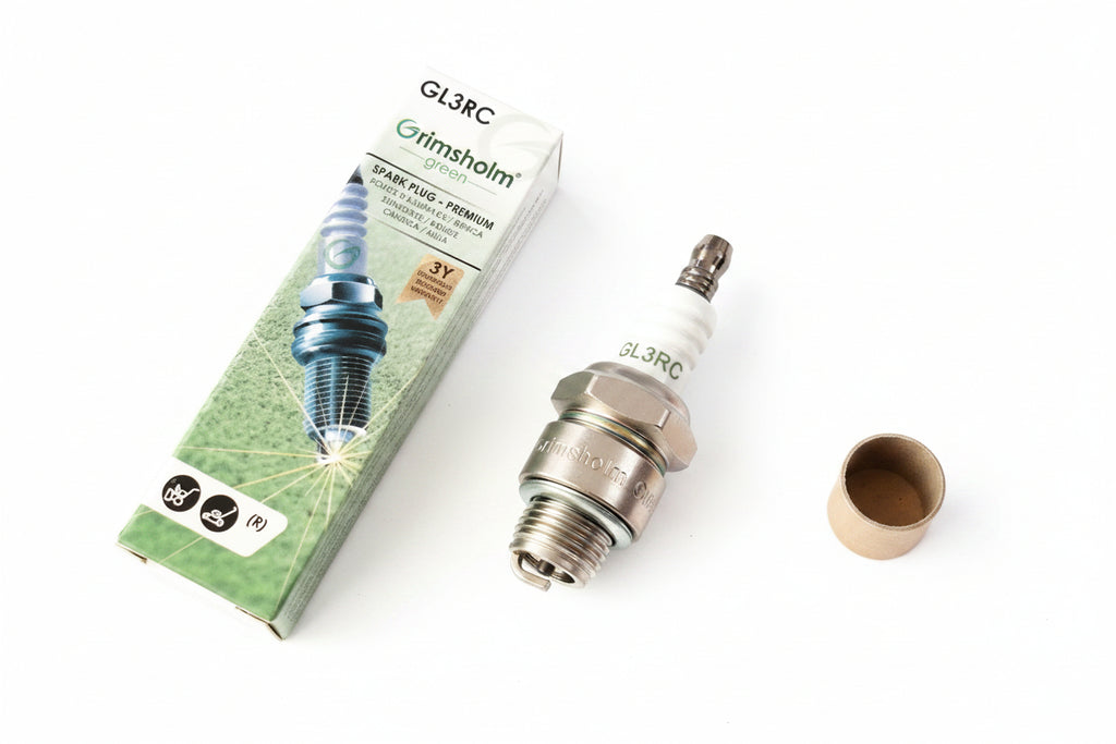 Grimsholm GL3RC Zündkerze in Karton Verpackung Übersicht