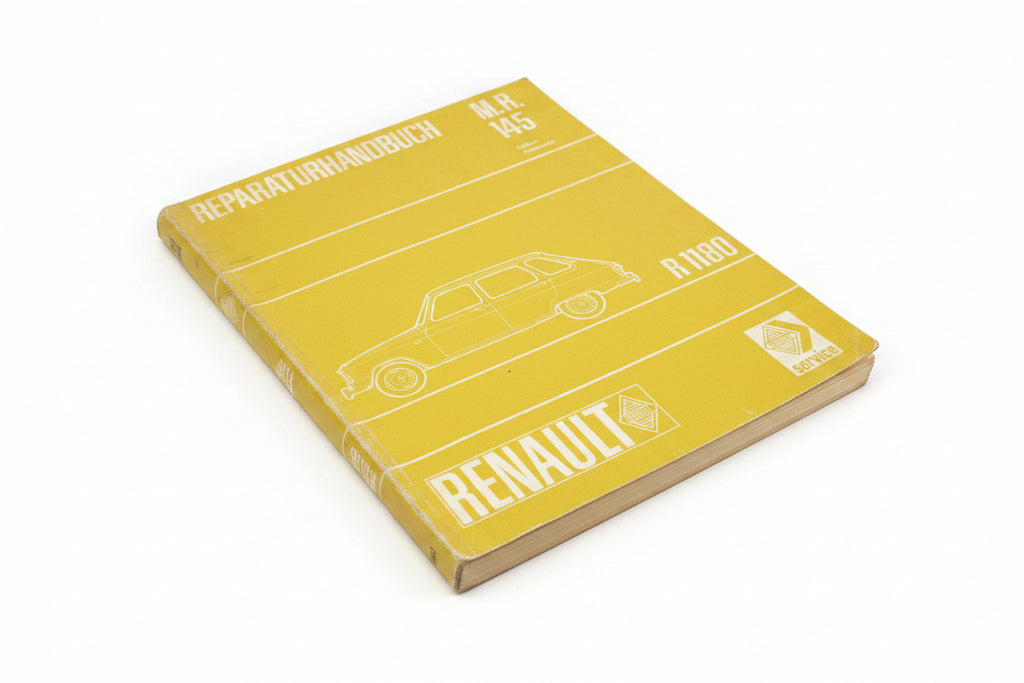 Renault 6 Werkstatthandbuch Reparaturhandbuch R1180 M.R. 145  1968!