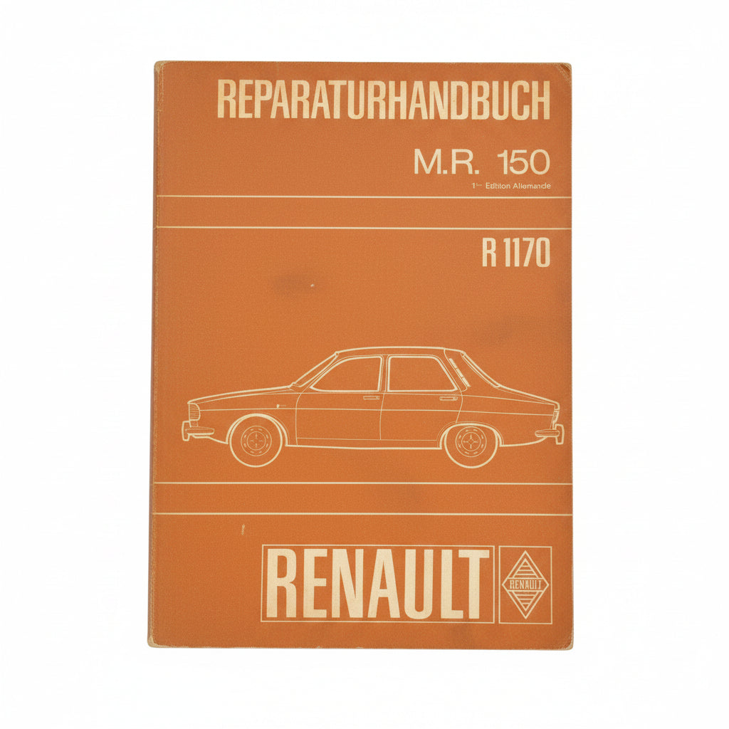 Renault "M.R. 150" Reparaturhandbuch "07/1969" Werkstatt-Handbuch 1.Ausgabe
